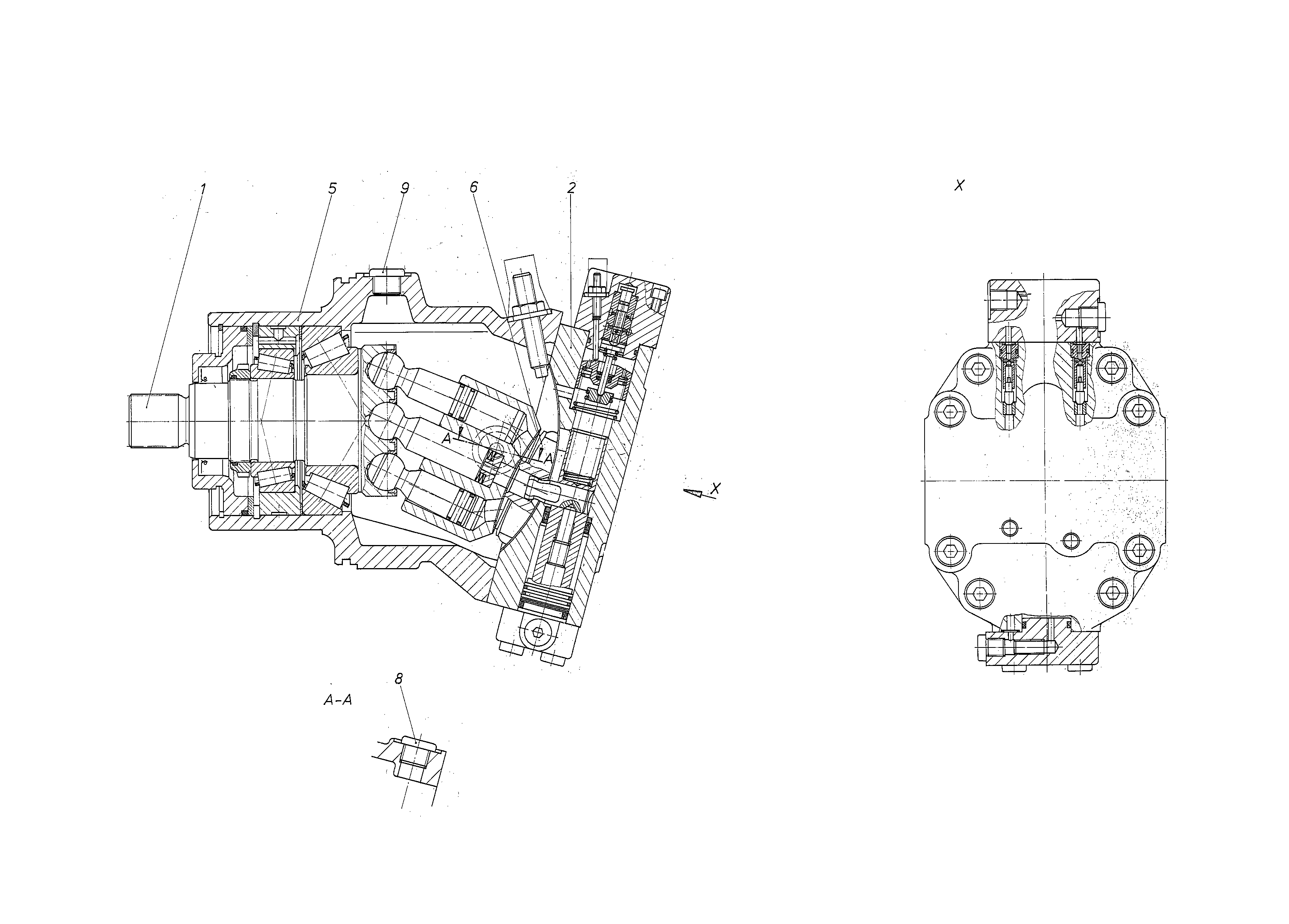 A6VE80HD1/61W-PAU020B — Drawing