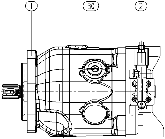 AL A10VO110 DRS /32R-VUC12N00 -S5663 — Drawing