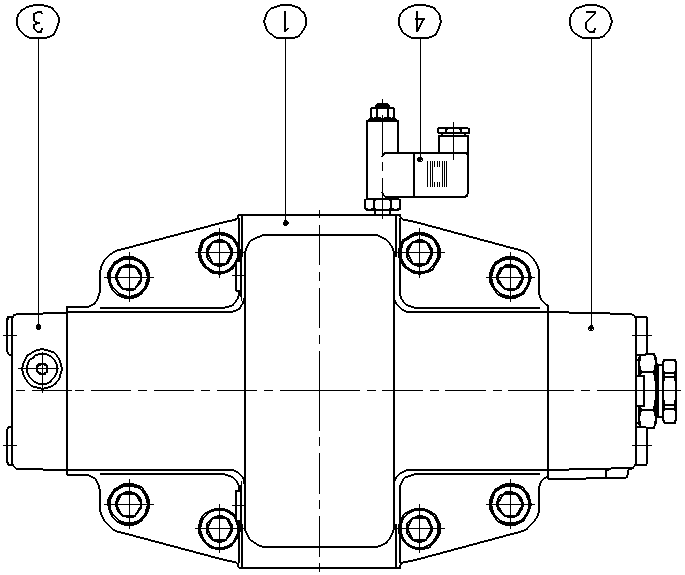 V A6V M 250 HA1T /63-V020E -SO 10 — Drawing
