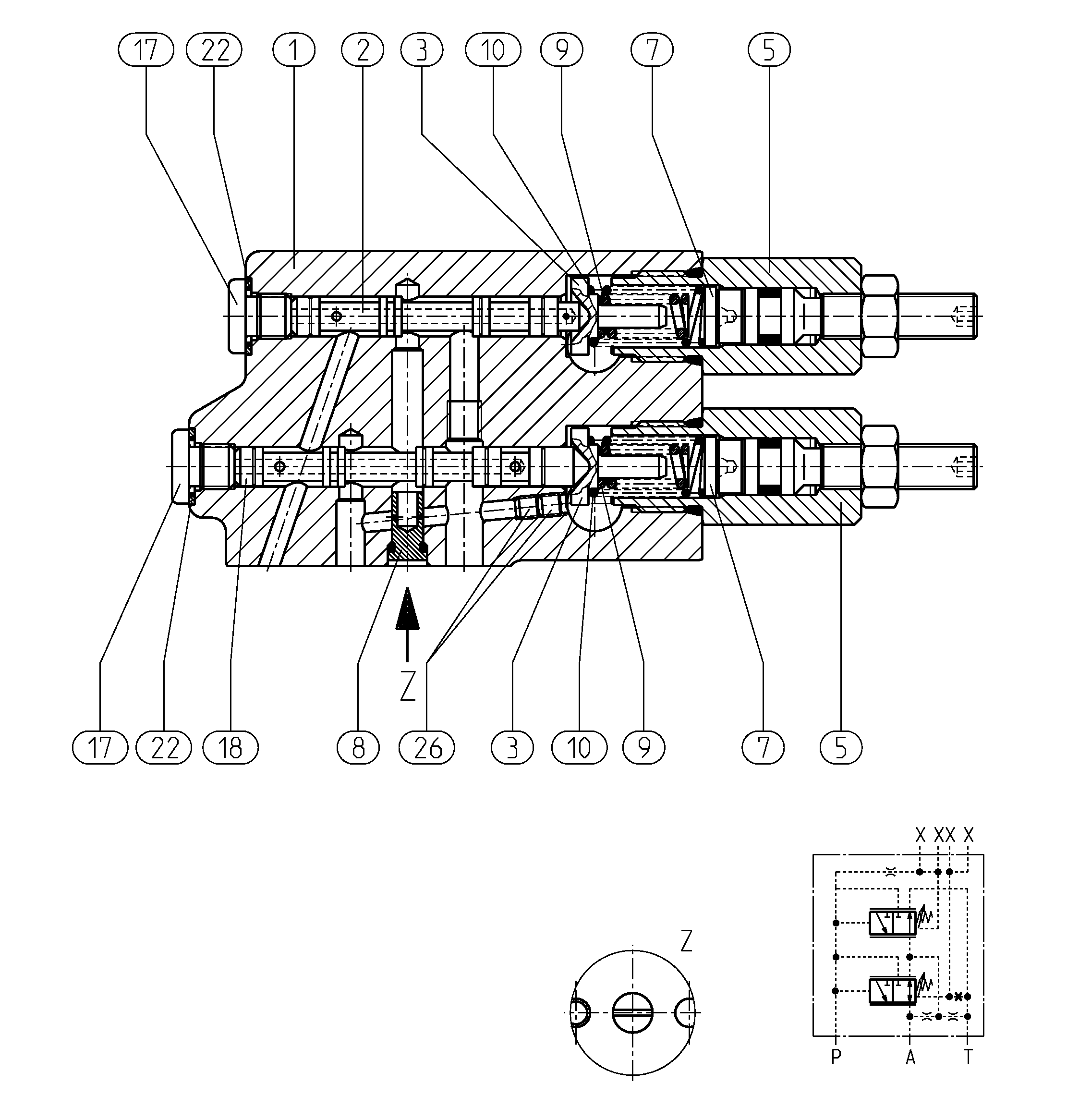 CONTROL VALVE — Drawing