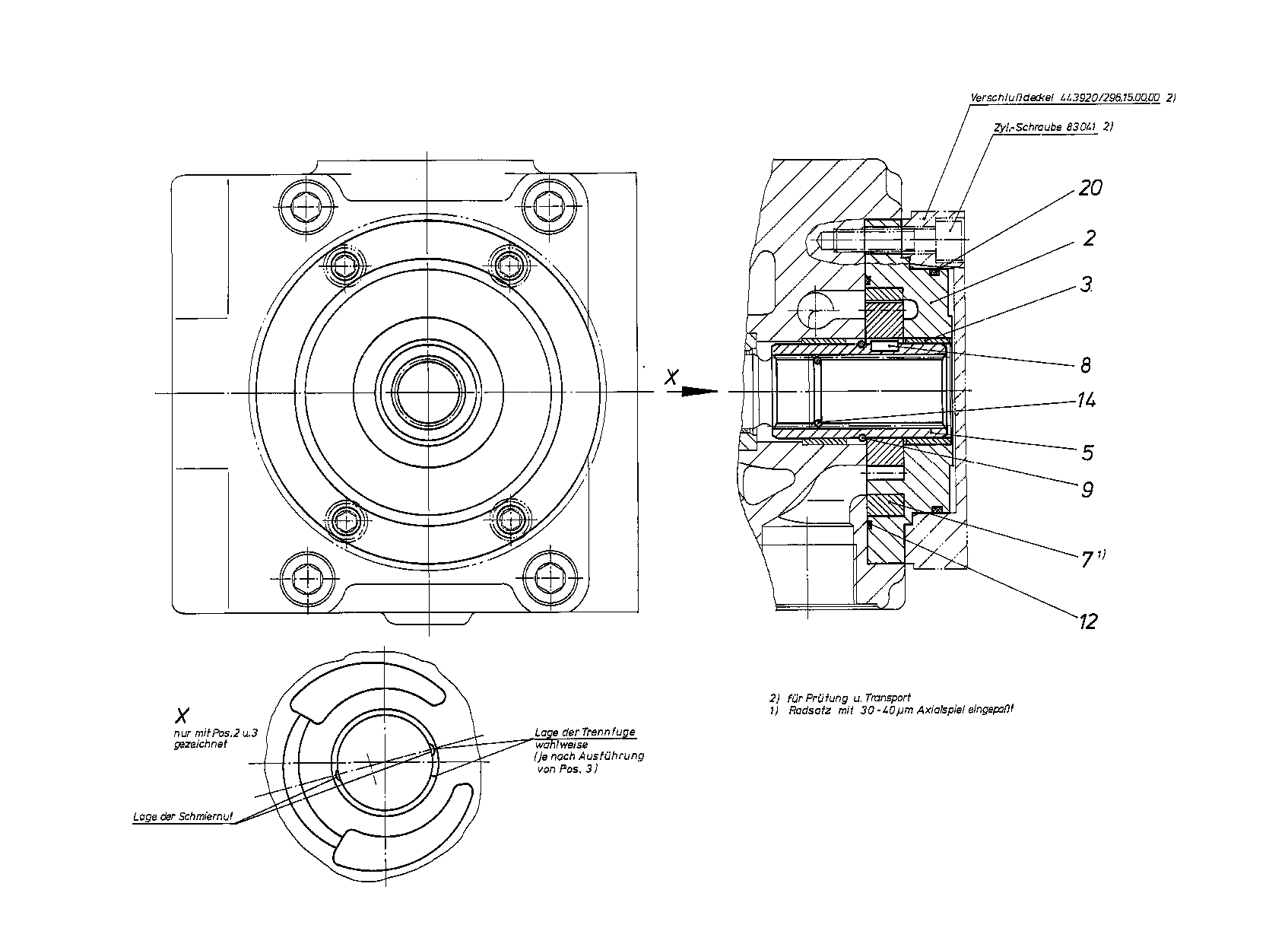 INTERNAL GEAR PUMP — Drawing