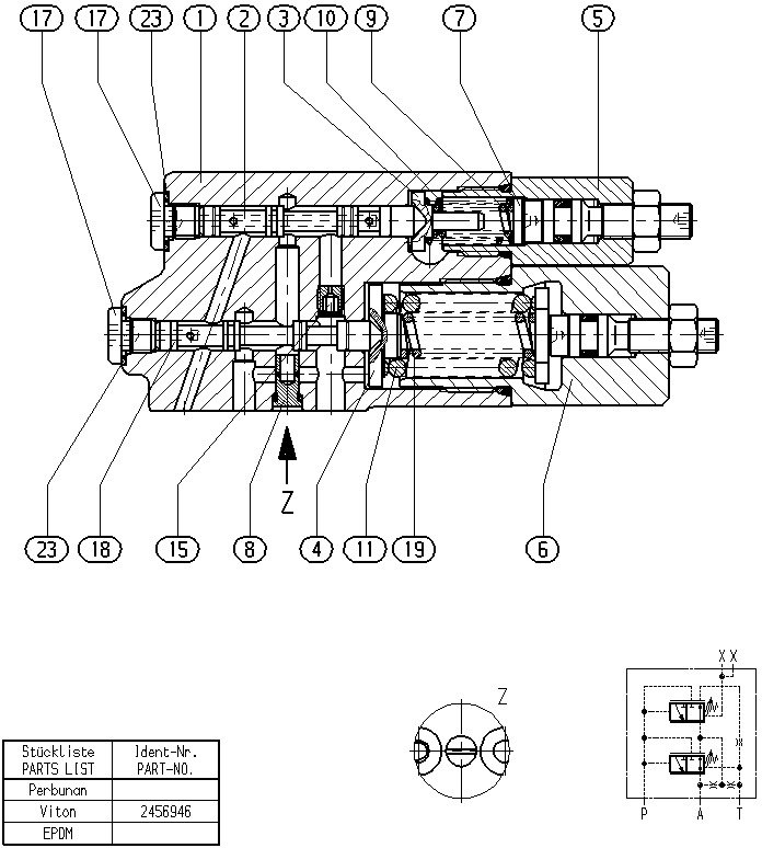 CONTROL VALVE — Drawing