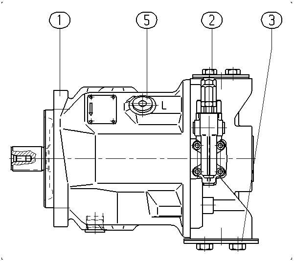 AL A10V O 71 DR /31R-PSC94N00 — Drawing