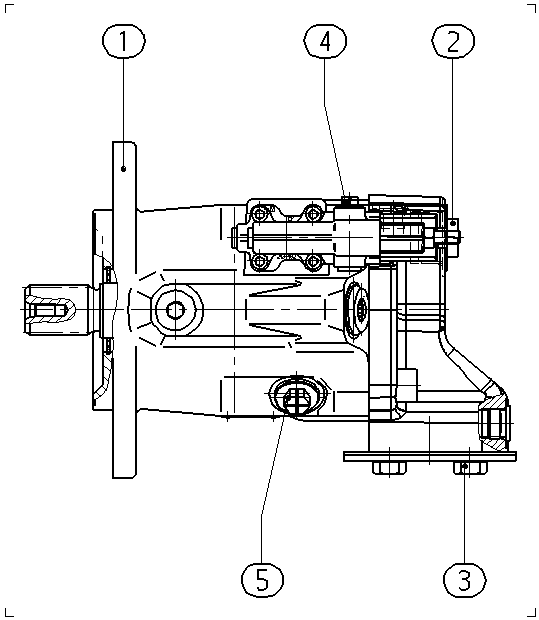 AL A10V O 60 DFR1/52R-VSD46N00 -S3207 — Drawing