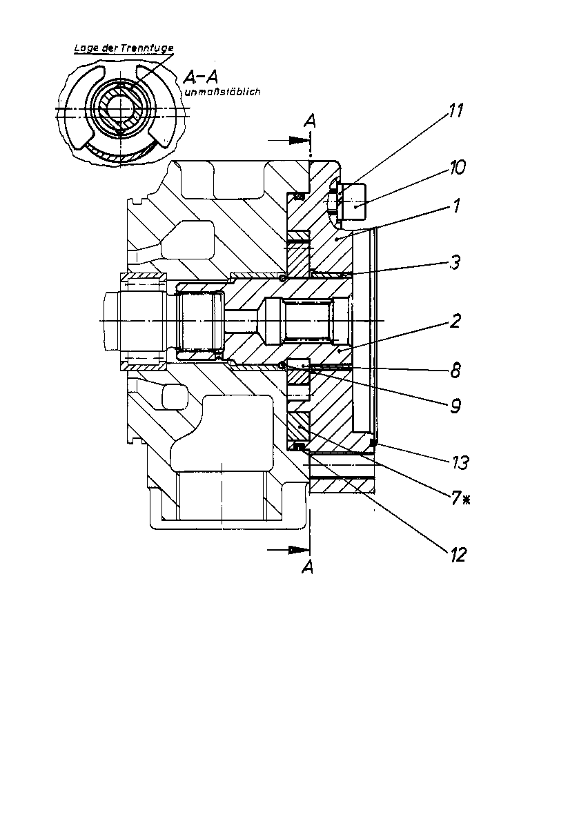 INTERNAL GEAR PUMP ASSEMBLY — Drawing
