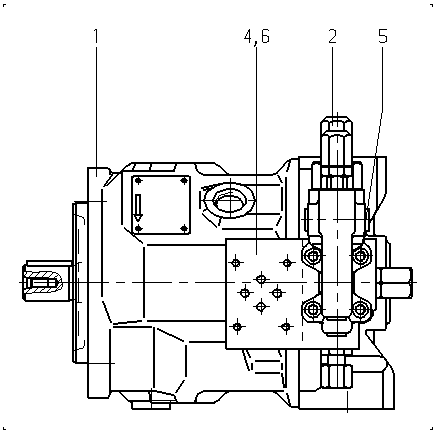 A AA10VSO 28 DR /31R-PKC62N00 -SO434 — Drawing