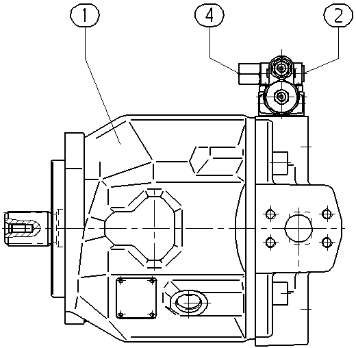 AA10VO74DFR/31L-VSC42N00-S2319 — Drawing