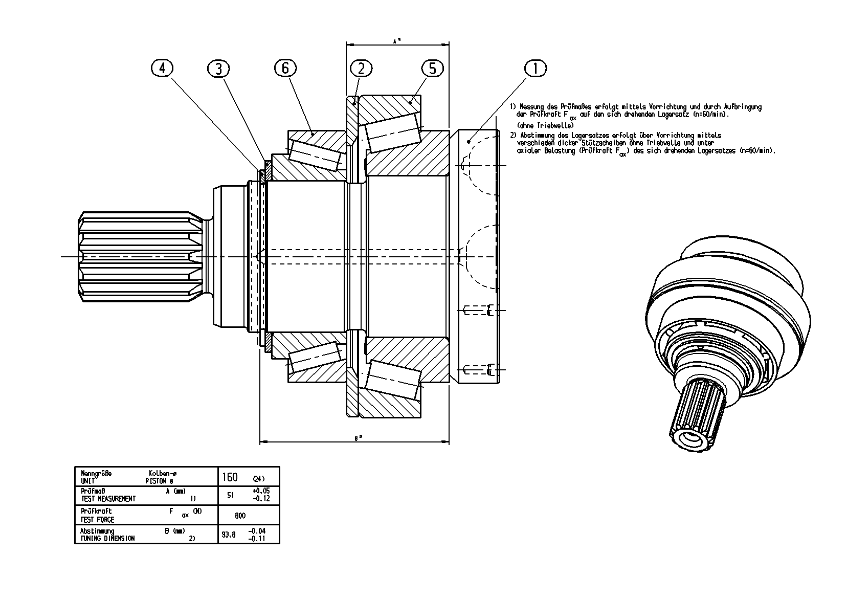 DRIVE SHAFT — Drawing