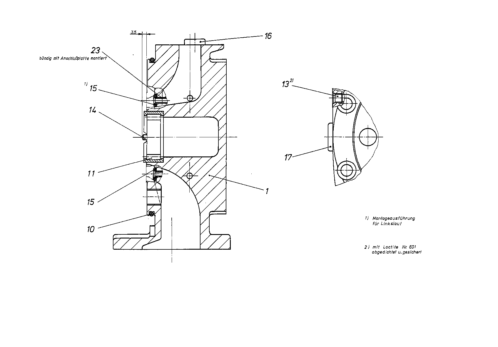 CONNECTION PLATE — Drawing
