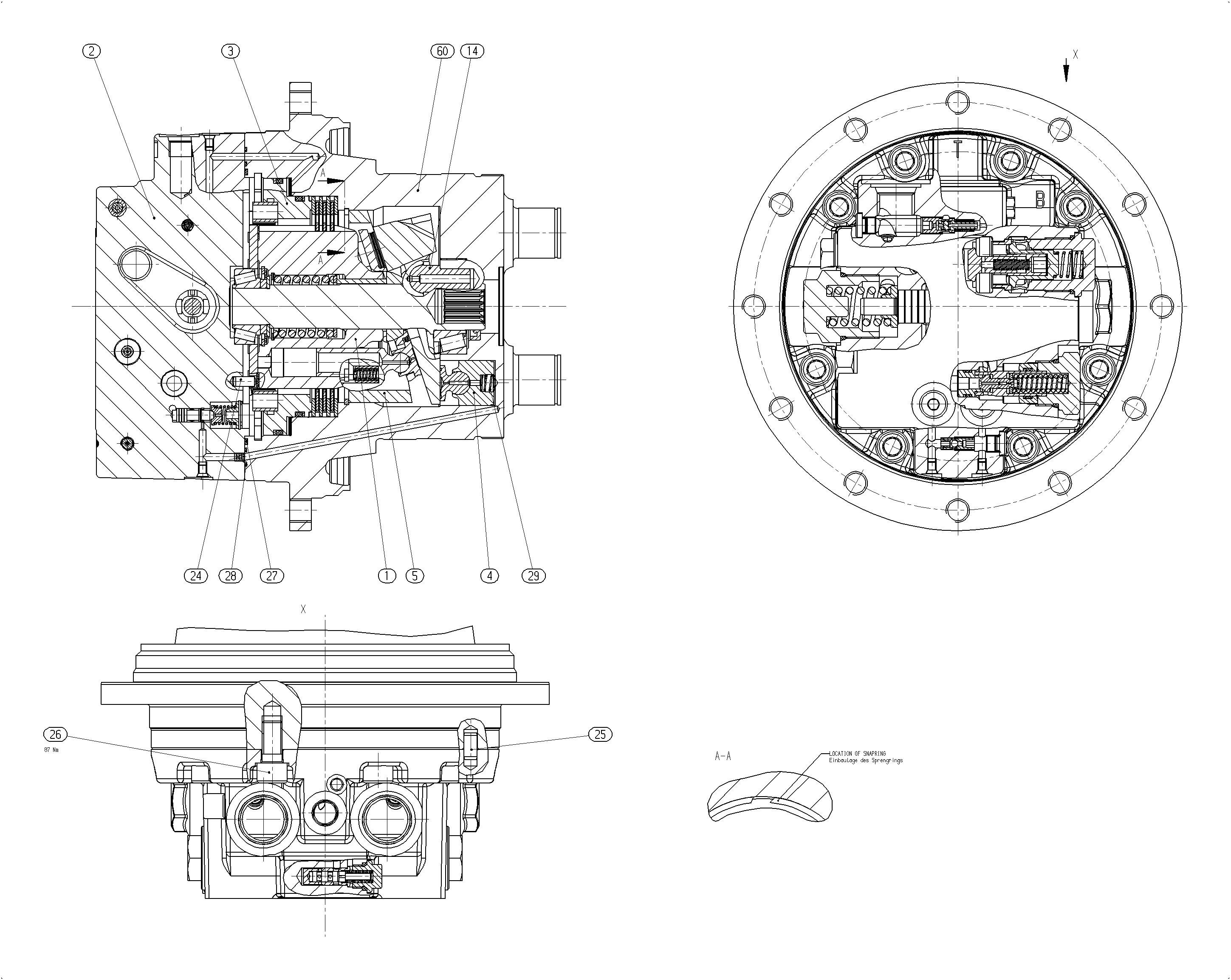 A10VT45HZ/10W300-NN31B010 — Drawing