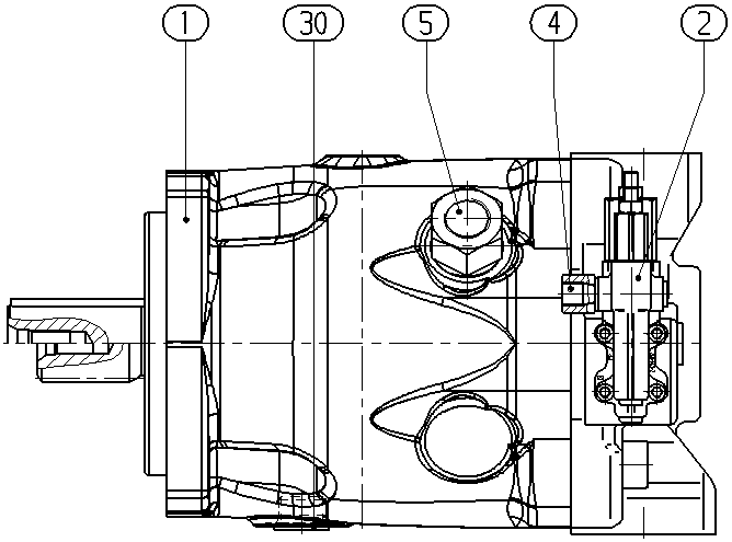 A A10V O140 DRS /32R-VSD12N00 -S2594 — Drawing