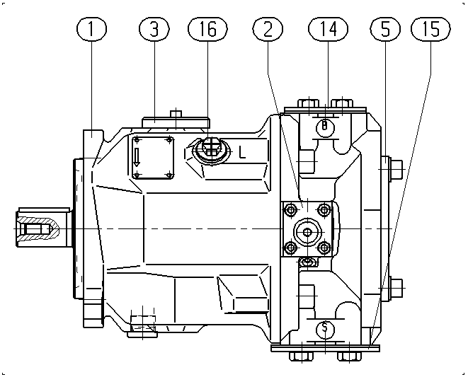 A A10VSO 28 DFEH/31R-PPA12KC1 — Drawing