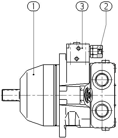 A A10V E 45 HZ6 /52W1-VRF66N007 — Drawing
