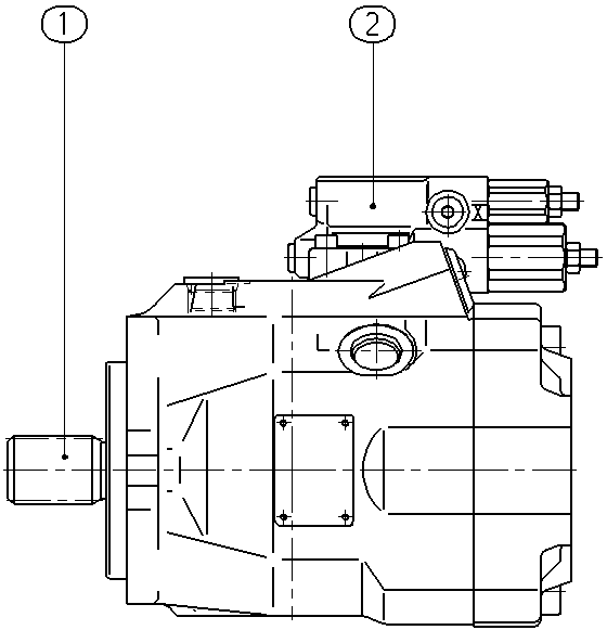 AA10VO60DRG/52L-VSC11N00 — Drawing