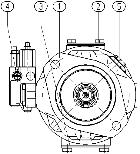 AL A10V O100 DFR1/31L-VSC62K04 -SO277 — Drawing