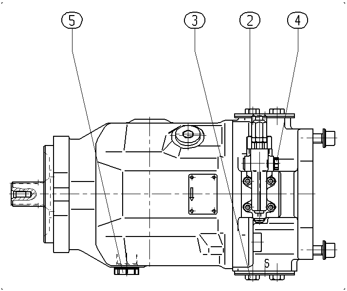 AL A10V O100 DFR1/31R-VWC62K68 -S3090 — Drawing