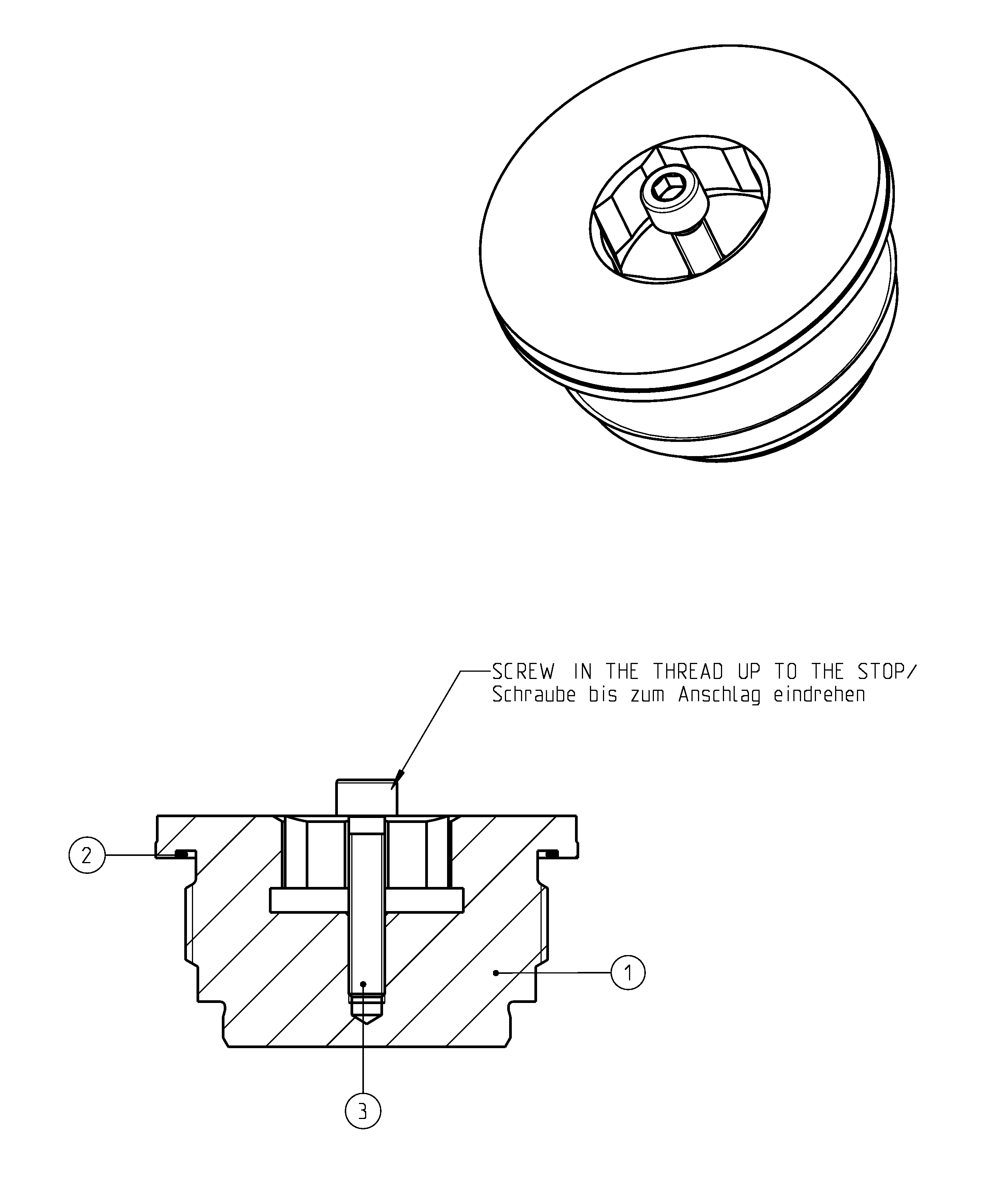 STUD BOLT — Drawing