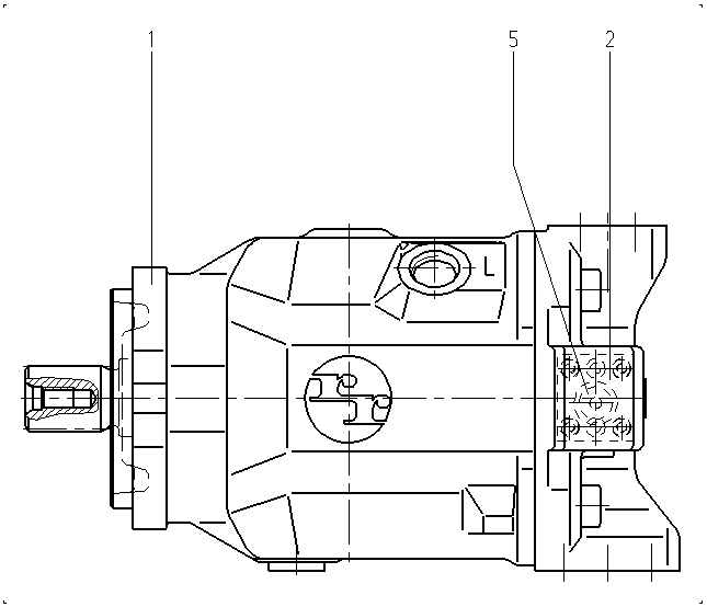 A A10V O 71 DG /31L-PSC62N00 — Drawing