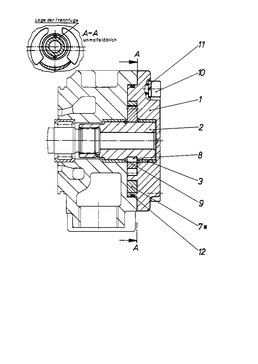 INTERNAL GEAR PUMP ASSEMBLY — Drawing