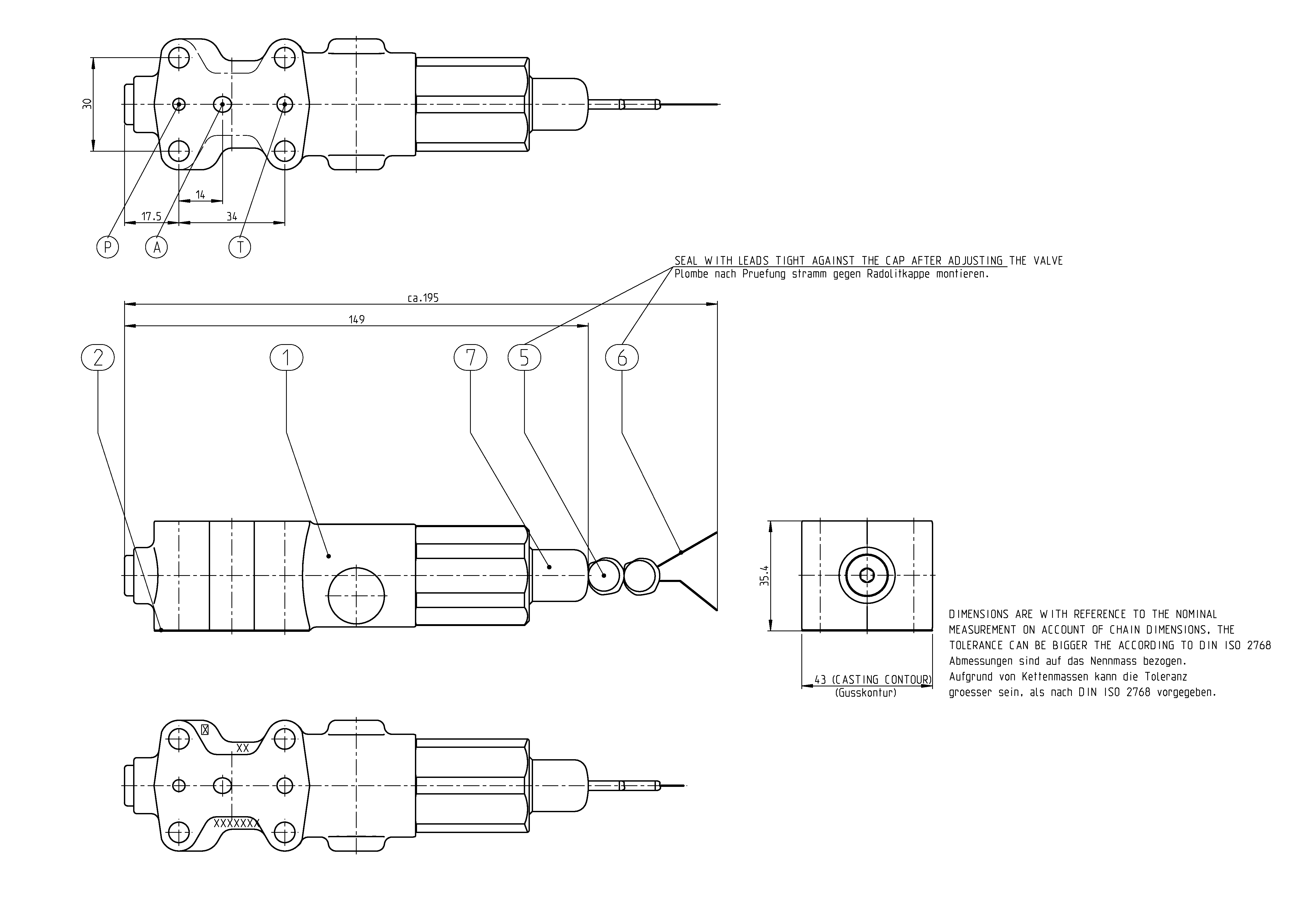 CONTROL VALVE — Drawing