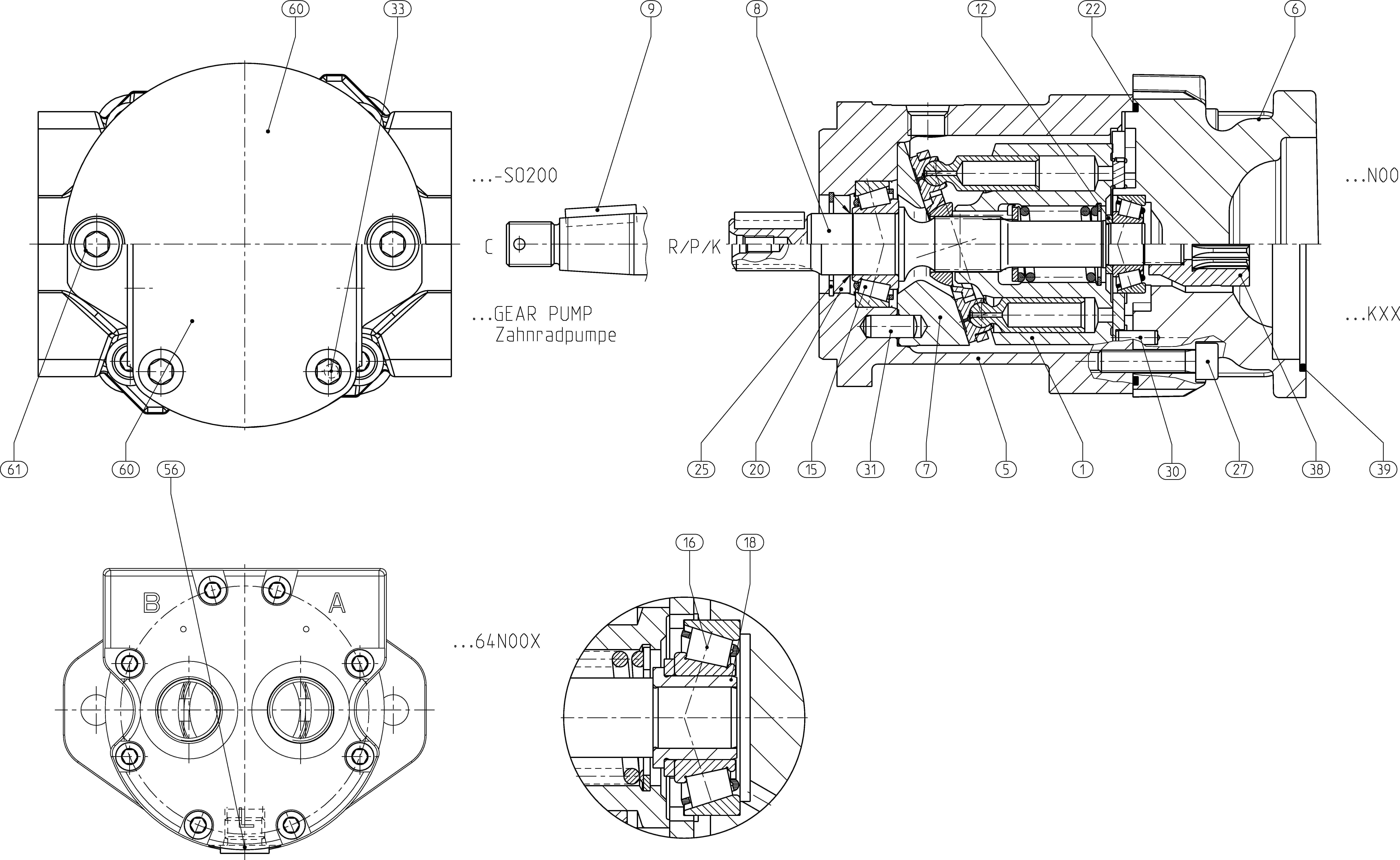 A A10FZG010/10W-VSC02K52 — Drawing