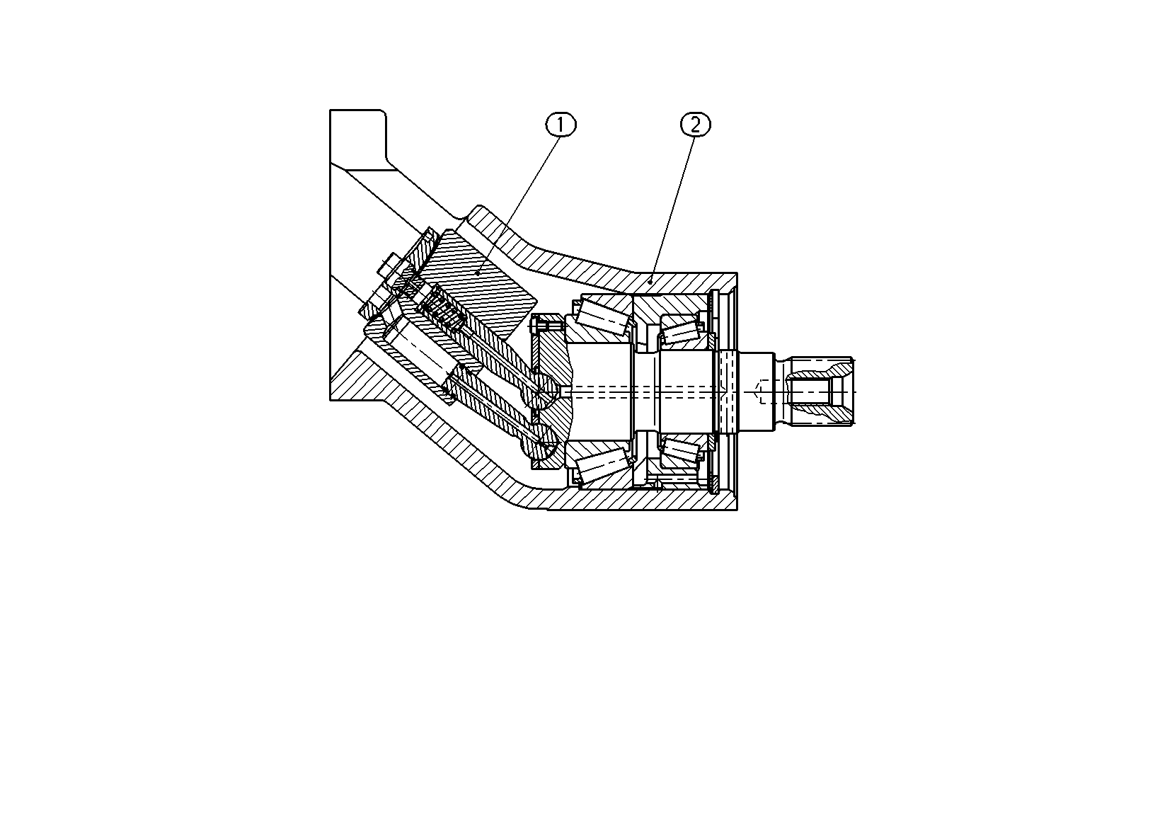 A2FM16/61W-S FUER A4VG/X+A2FM/X-HM8- — Drawing
