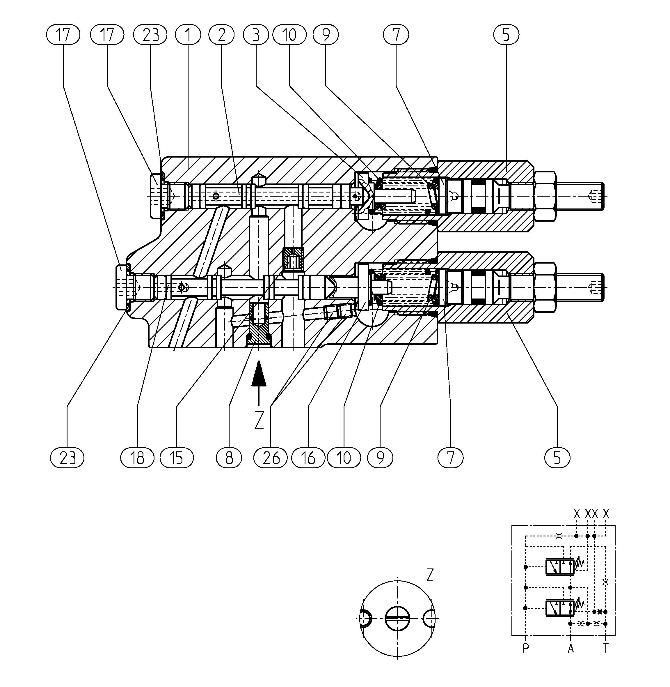 CONTROL VALVE — Drawing