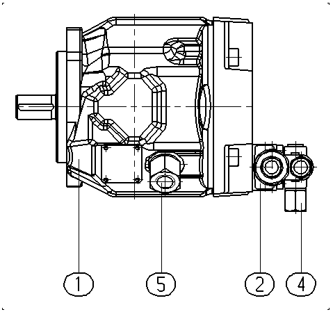 A A10V O 71 DFR /31R-PPC11N00 — Drawing