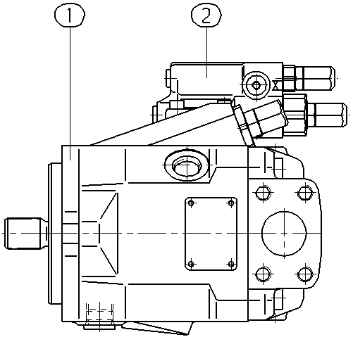 AA10VO28DR/52R-VSC62N00-SO97 — Drawing
