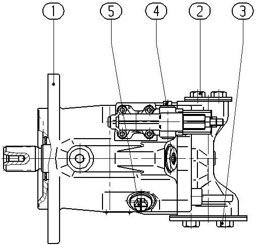 AL A10V O 60 DFR1/52R-VSR12N00 — Drawing