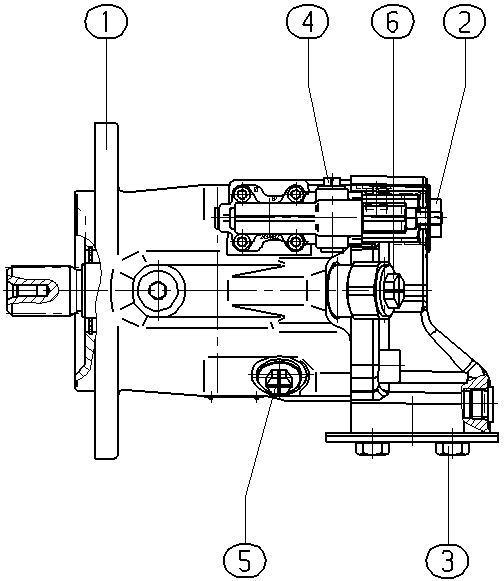 AL A10V O 60 DFR1/52R-VSR46N00-S3101 — Drawing