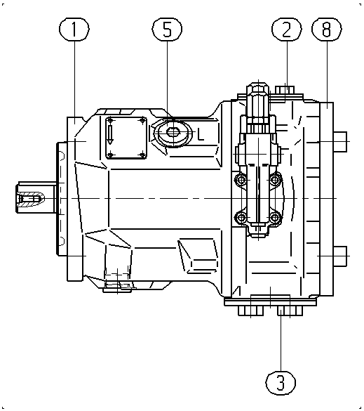 ALAA10VSO 45 DR /31R-PKC62K68 — Drawing