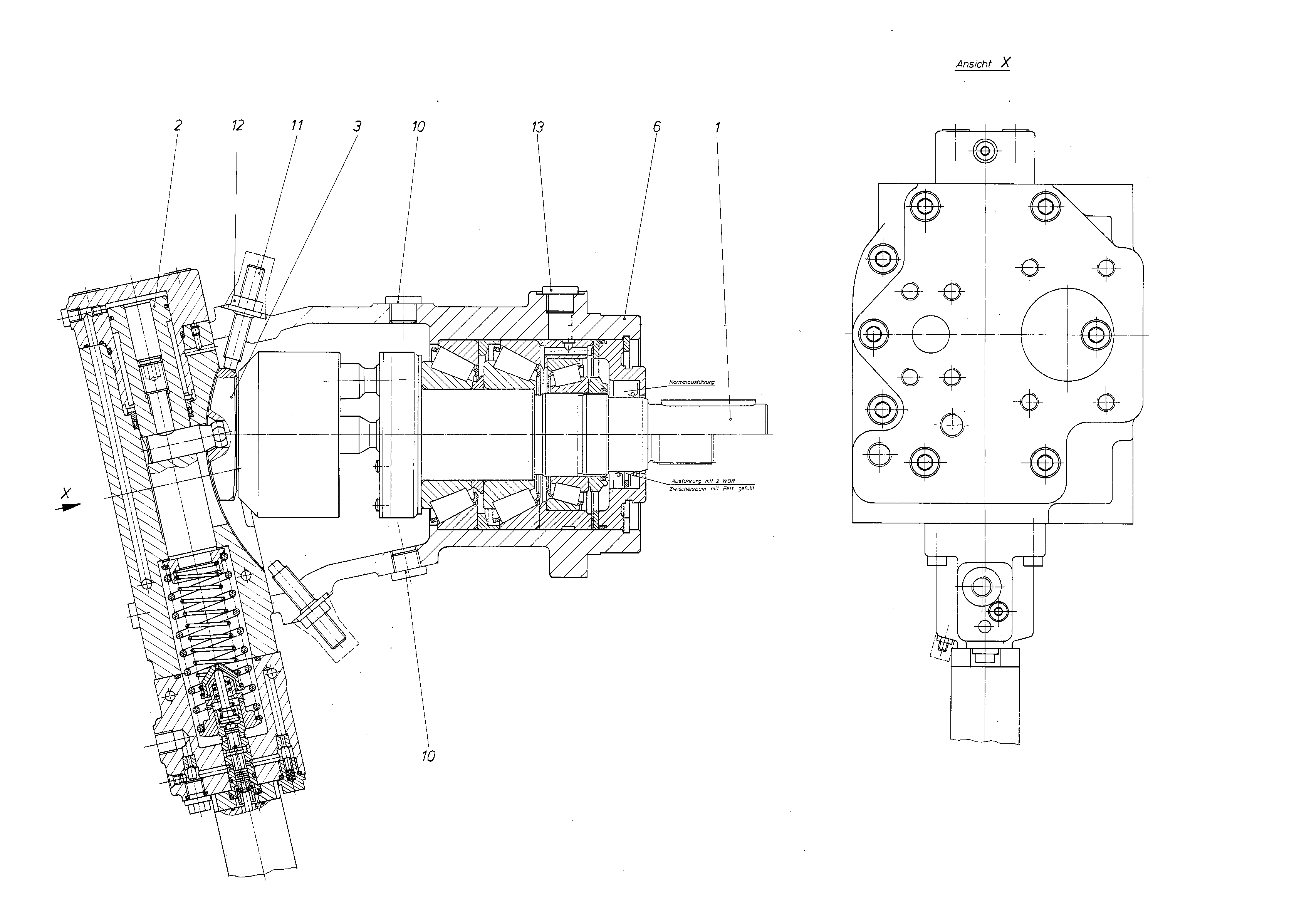 V-PUMPEA7VTO160EPG/60L-PZB01*G* — Drawing