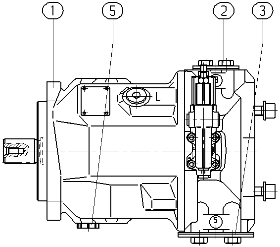 AL A10V O 74 DFR1/31R-VSC92K07 -SO413 — Drawing