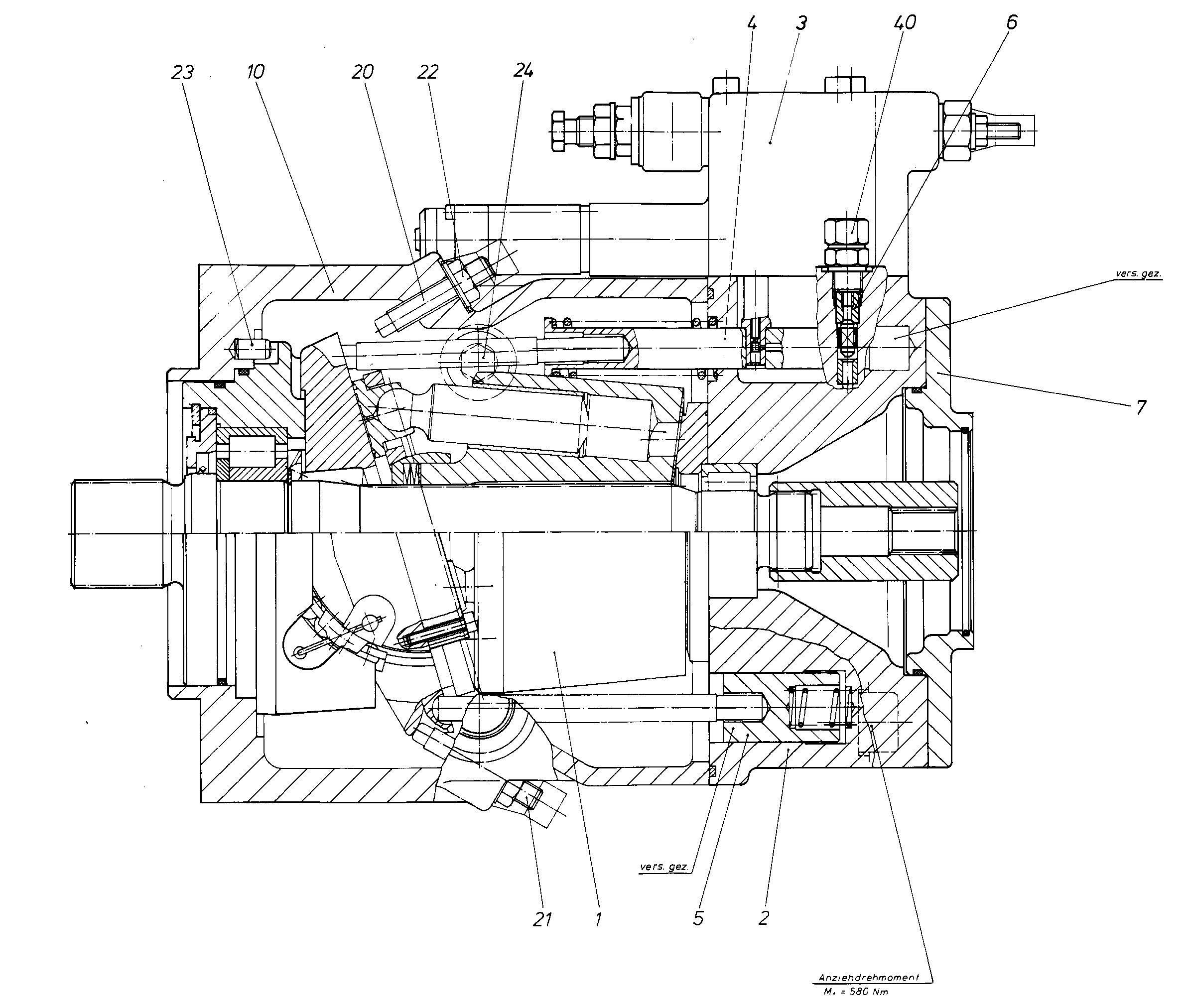 A11VO200LRDG/10R-NPD12N00 — Drawing
