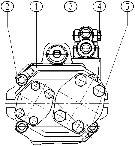 AL A10V O 45 DFR1/52L-VSC11N00 -S2343 — Drawing
