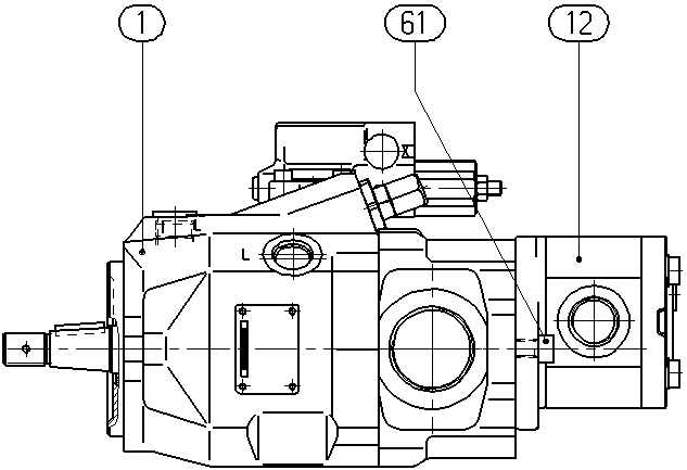 A A10V O 45 DR /52R-VCC57H00 -S2059 — Drawing