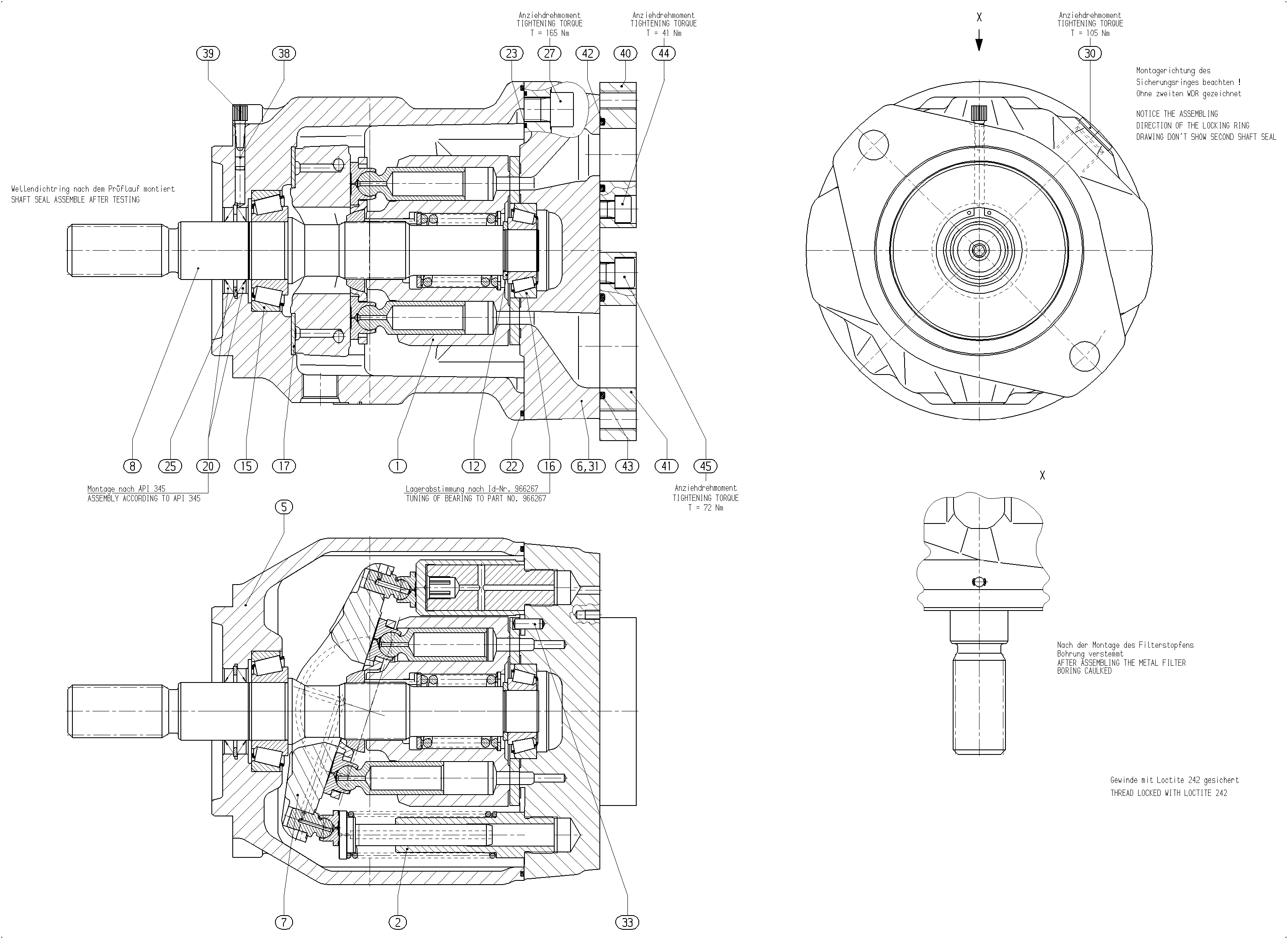 G A10V O 71 OV /31L-VSC93N00 -S1229 — Drawing