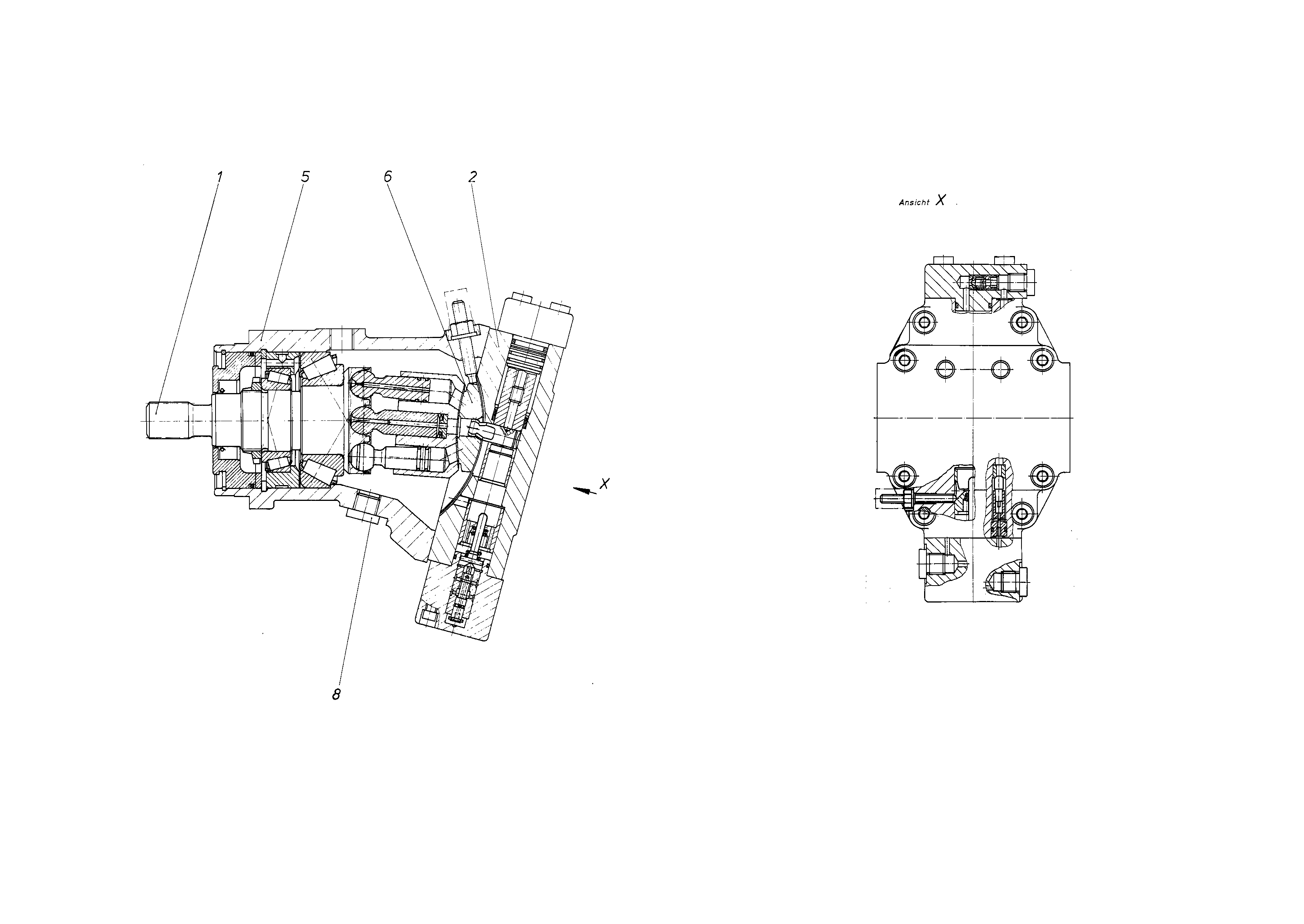 A6VM28HA1T/60W-PZB010A — Drawing