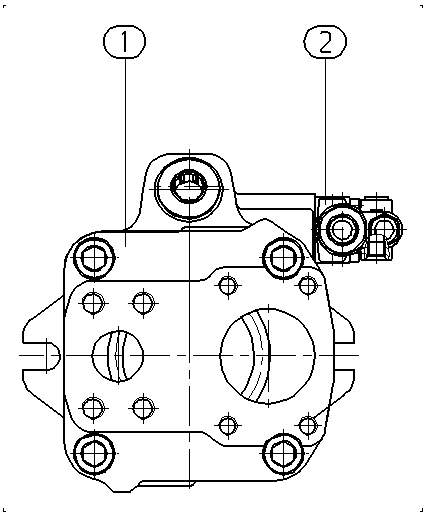 A A10V O 85 DFR1/52L-VUC11N00 -S1760 — Drawing