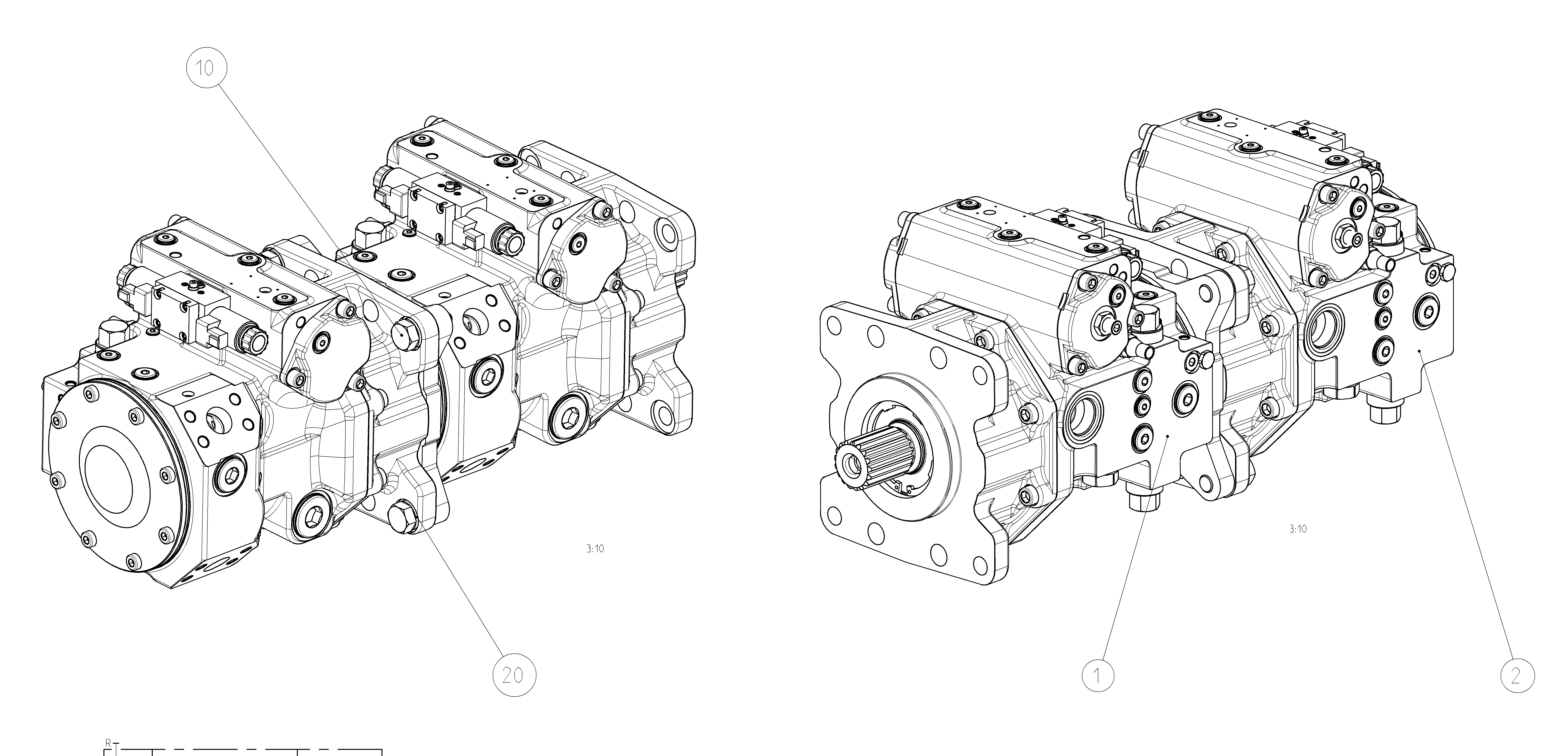 A4VG175EP2DP0T0+A4VG175EP2DP0T0 — Drawing