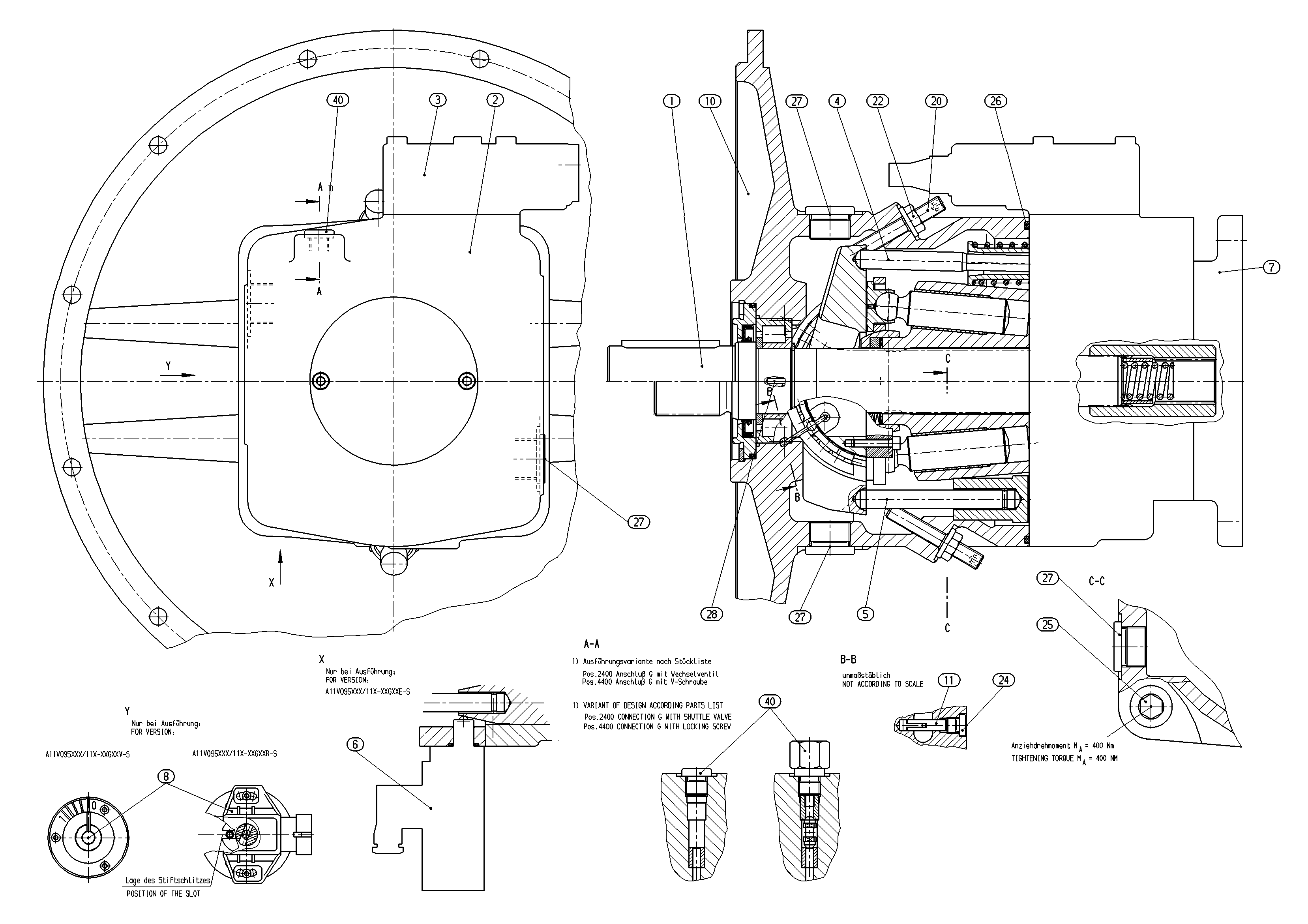 AA11VO95LG2S/10R-NZGXXK80-S — Drawing