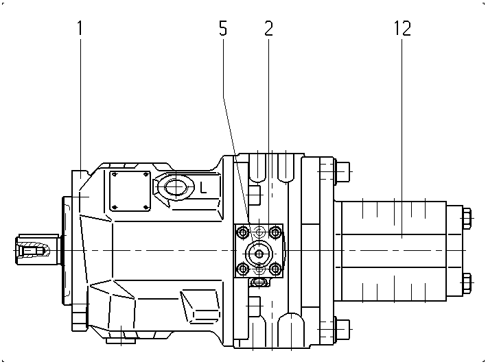 AA10VSO71DG/31R-PPA12L40 — Drawing