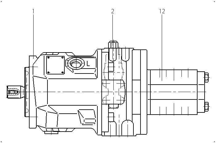 AA10VO45DR/31L-VSC62L60 — Drawing