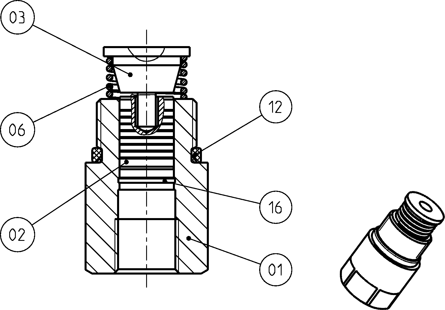 CONTROL ELEMENT — Drawing