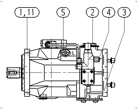 ALA10VO140DFLR/31R-PSD62K68 — Drawing