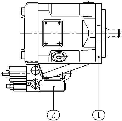 AL A10V O 28 DFR1/52L-VWC11N00 -S1457 — Drawing