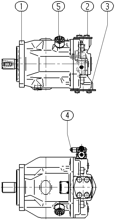 AP A10V O140 DFR1/31L-VSD12N00 -S3038 — Drawing