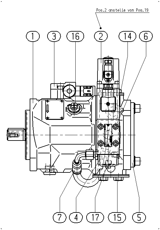 A A10VSO 71 DFEO/31R-PPA12KC1 -SO479 — Drawing