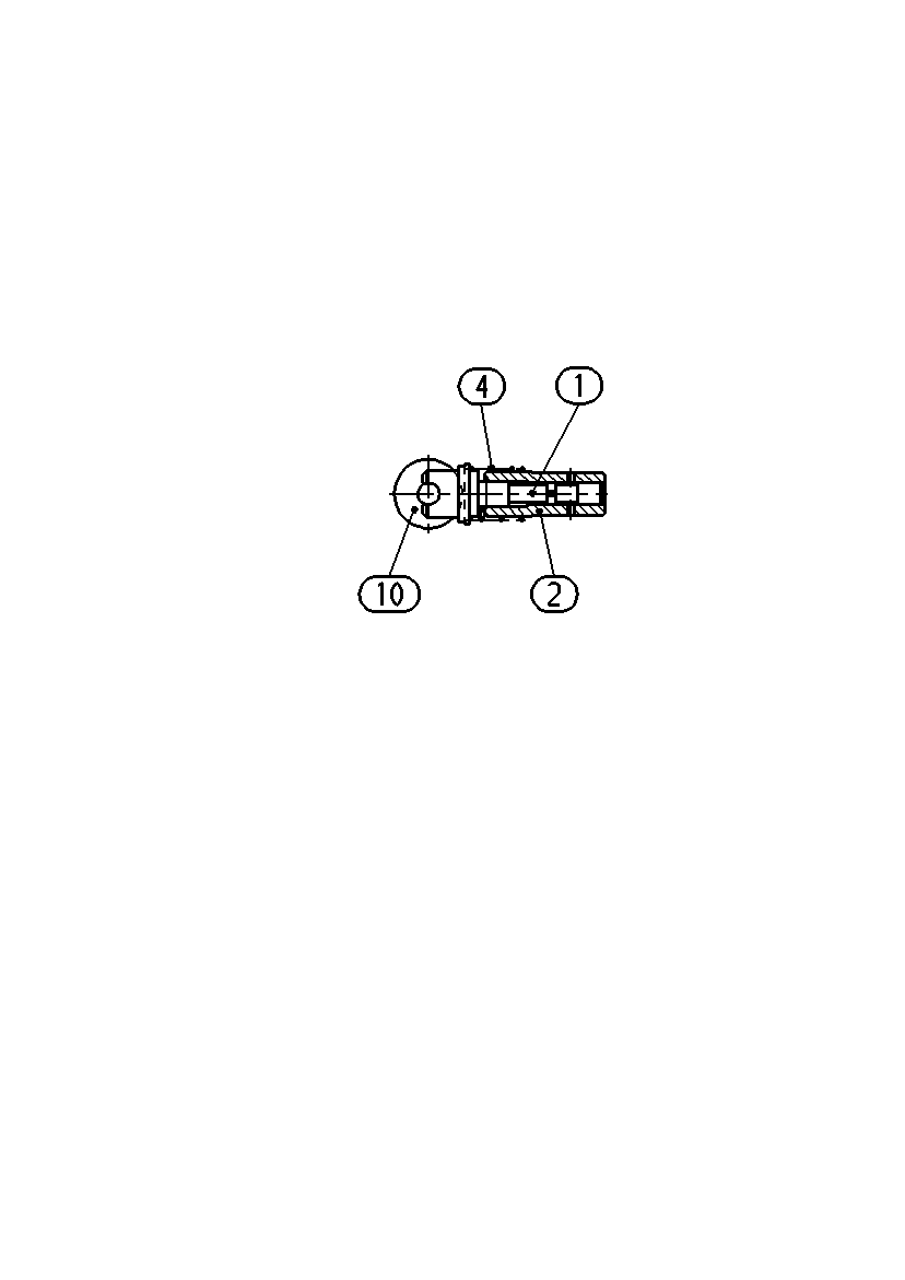 MEASURING PISTON — Drawing